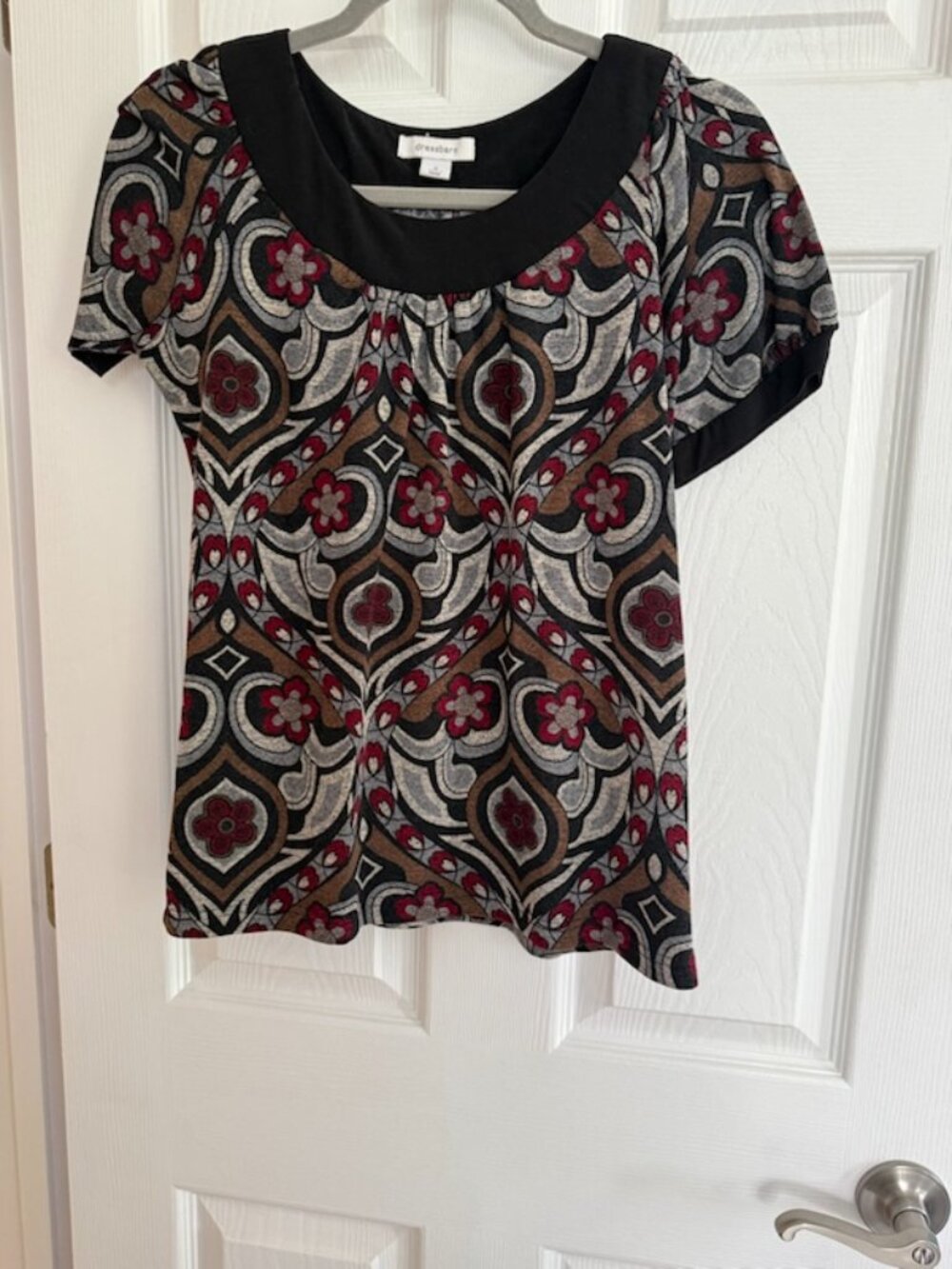 Womens Scoop neck blouse